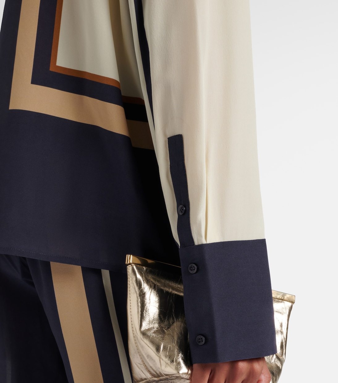 Printed silk shirt | SIR