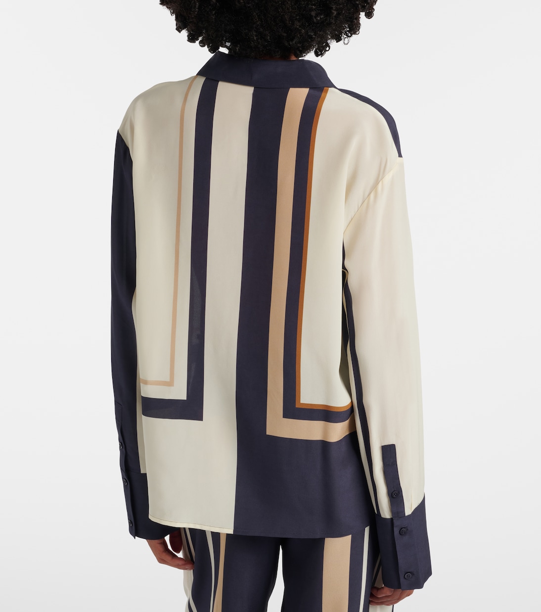 Printed silk shirt | SIR