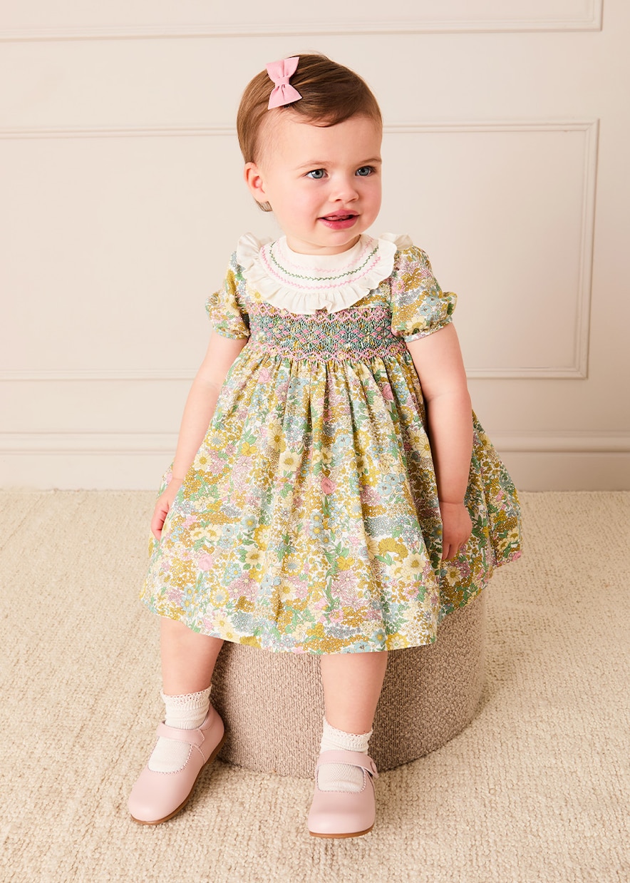 Baby Set Charlotte aus Kleid und Höschen | Pepa London