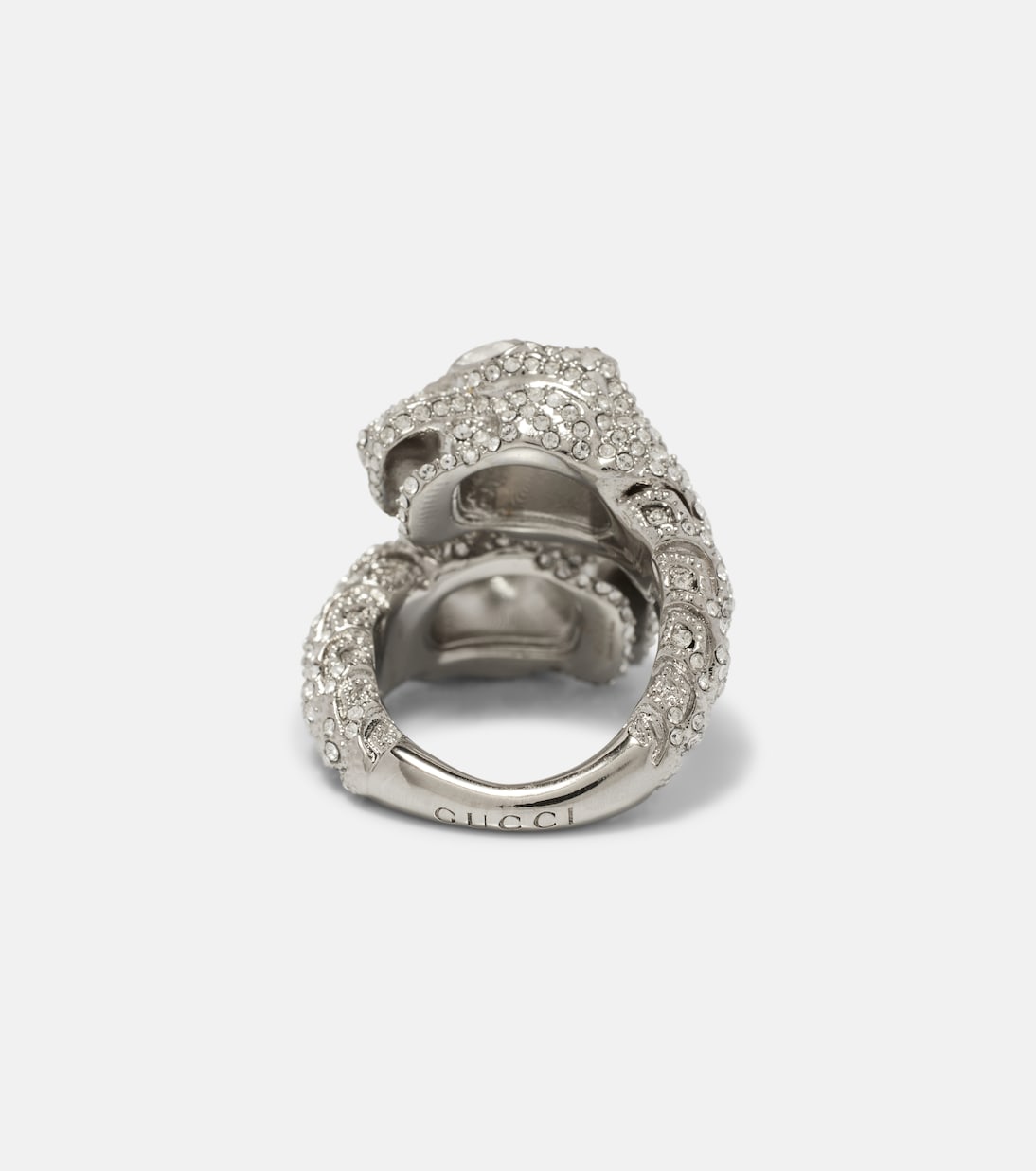 Dionysus crystal-embellished ring  | Gucci
