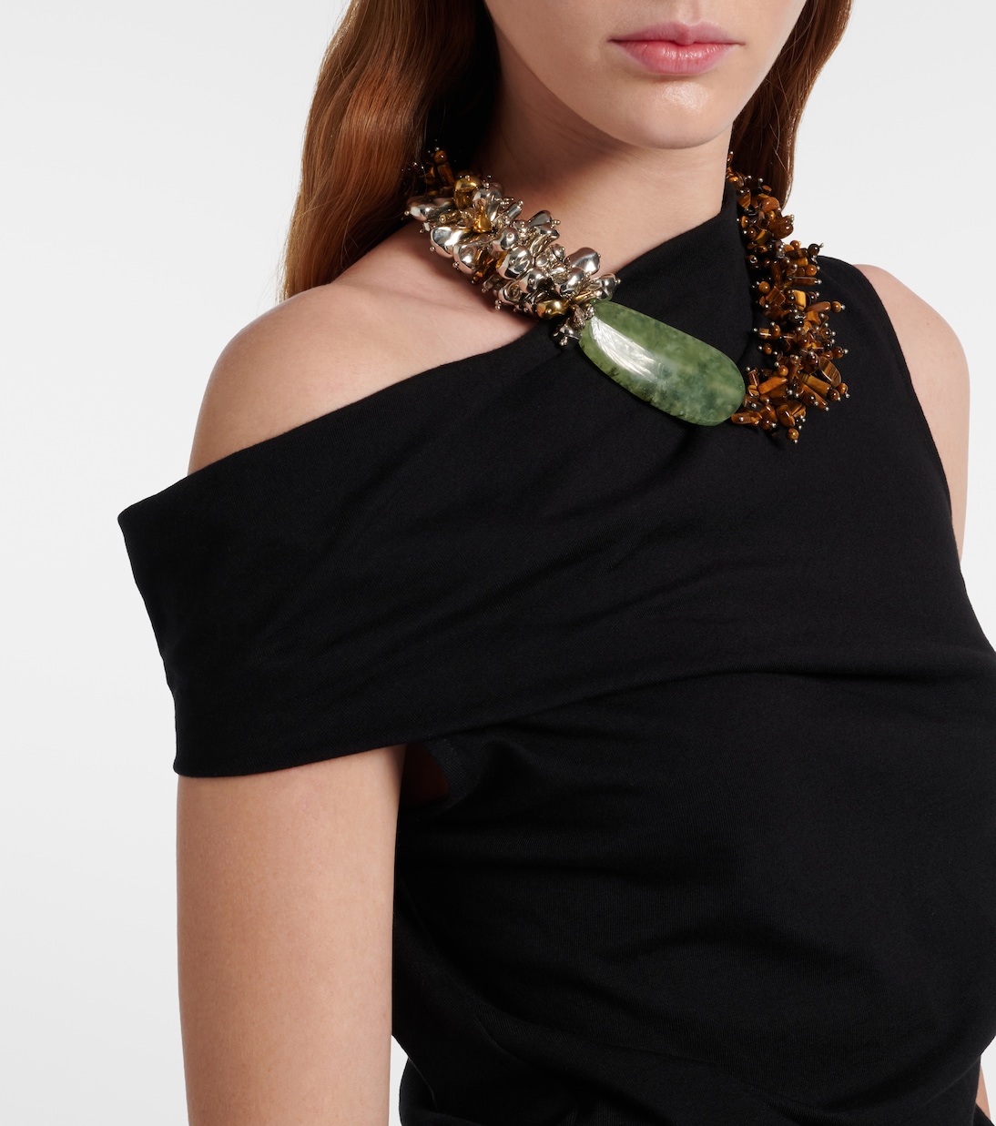 Asymmetric cotton top | Dries Van Noten