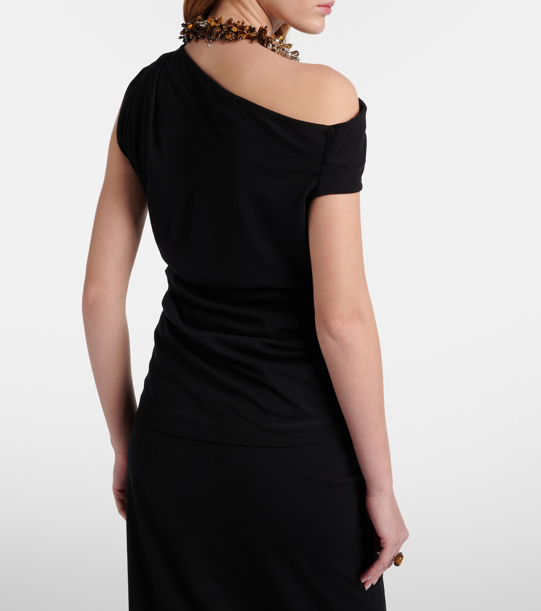 Asymmetric cotton top | Dries Van Noten