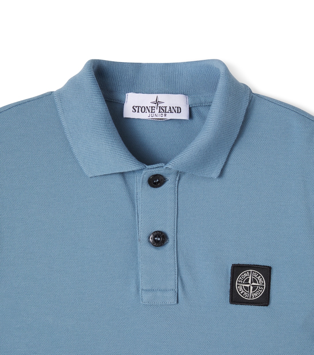 Polo en coton mélangé | Stone Island Junior