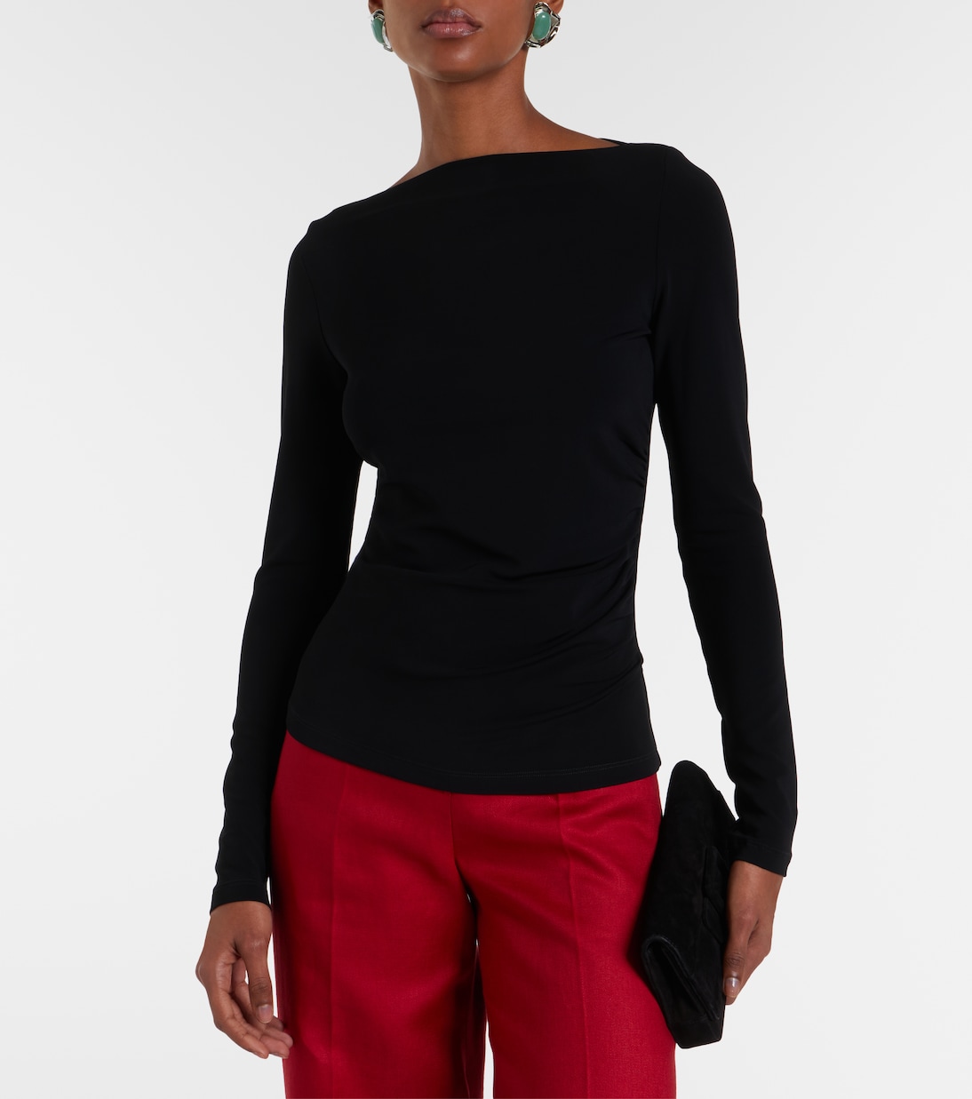 تي شيرت من الجيرسيه بزمزمة Gomma | Max Mara