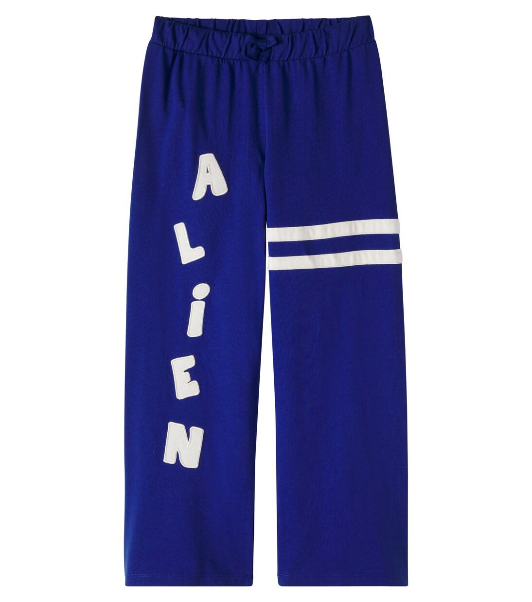 Appliqué cotton sweatpants | Mini Rodini