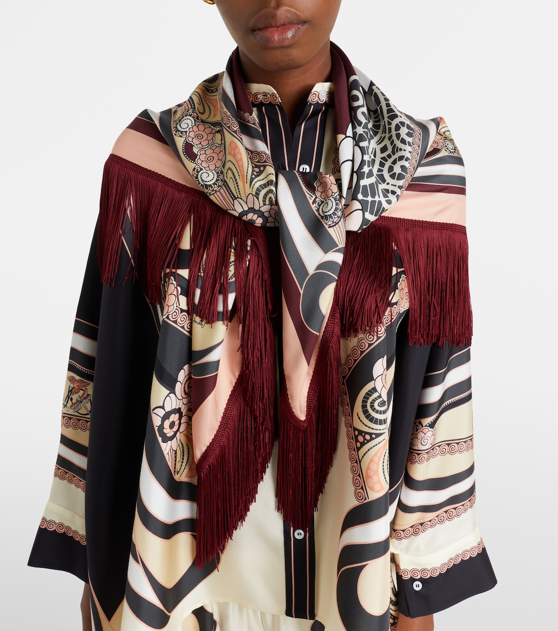 Tuch aus Seiden-Twill | La DoubleJ