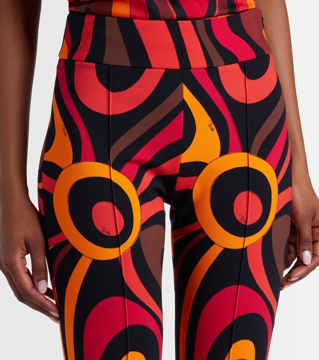 Marmo jersey capri pants | Pucci