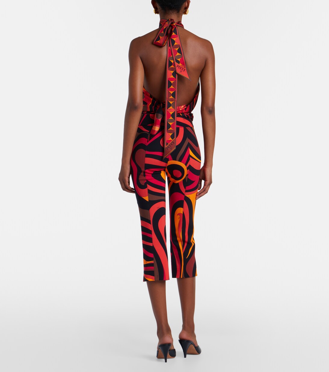 Marmo jersey capri pants | Pucci