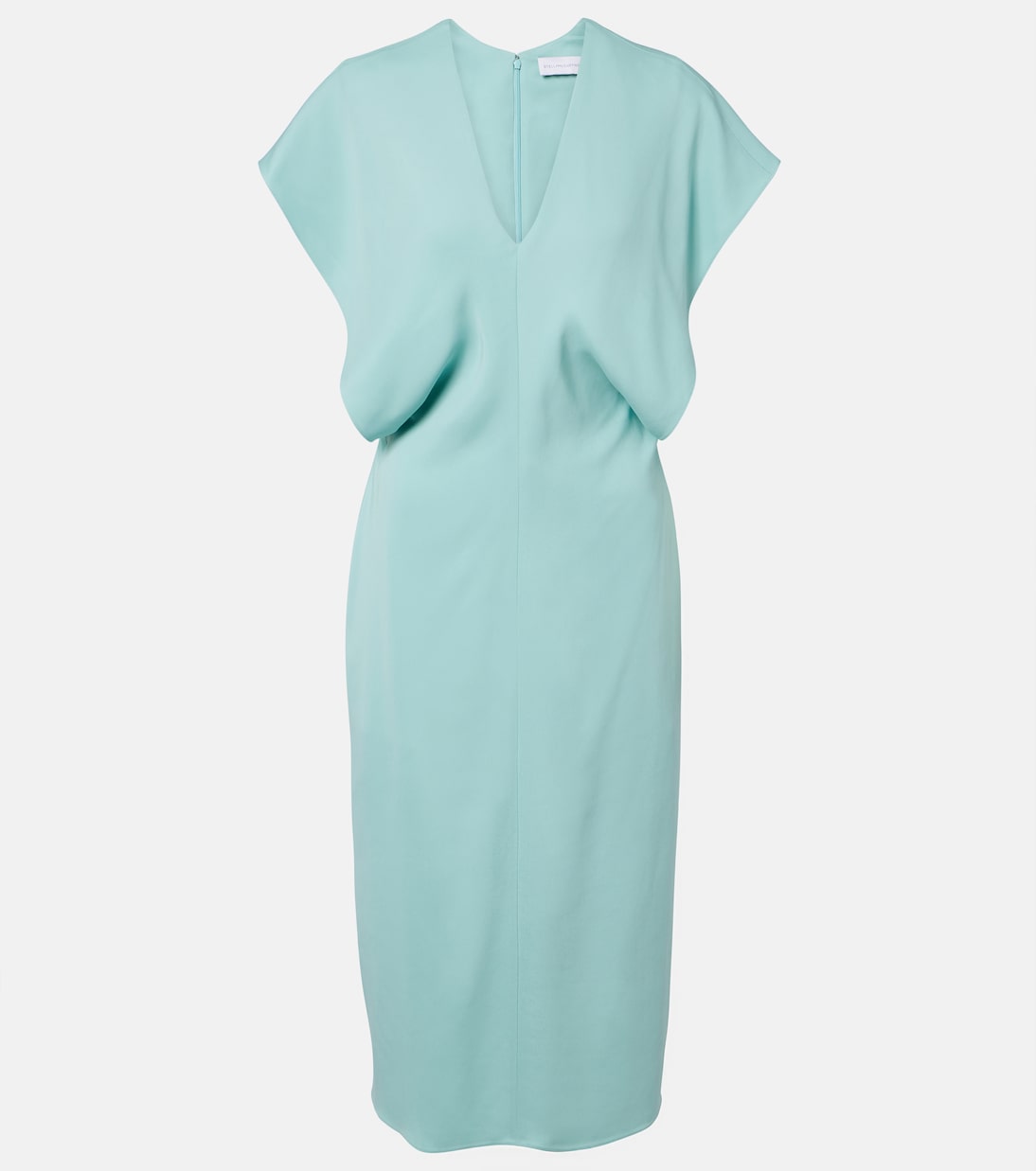 Draped midi dress | Stella McCartney