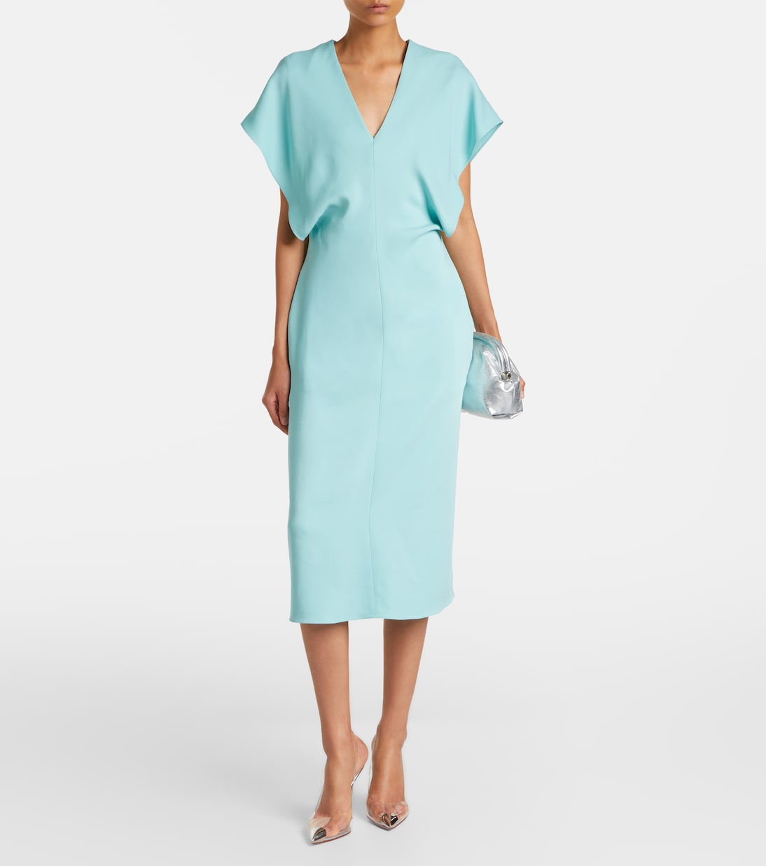 Draped midi dress | Stella McCartney