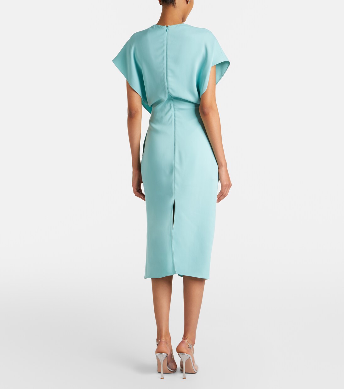 Draped midi dress | Stella McCartney