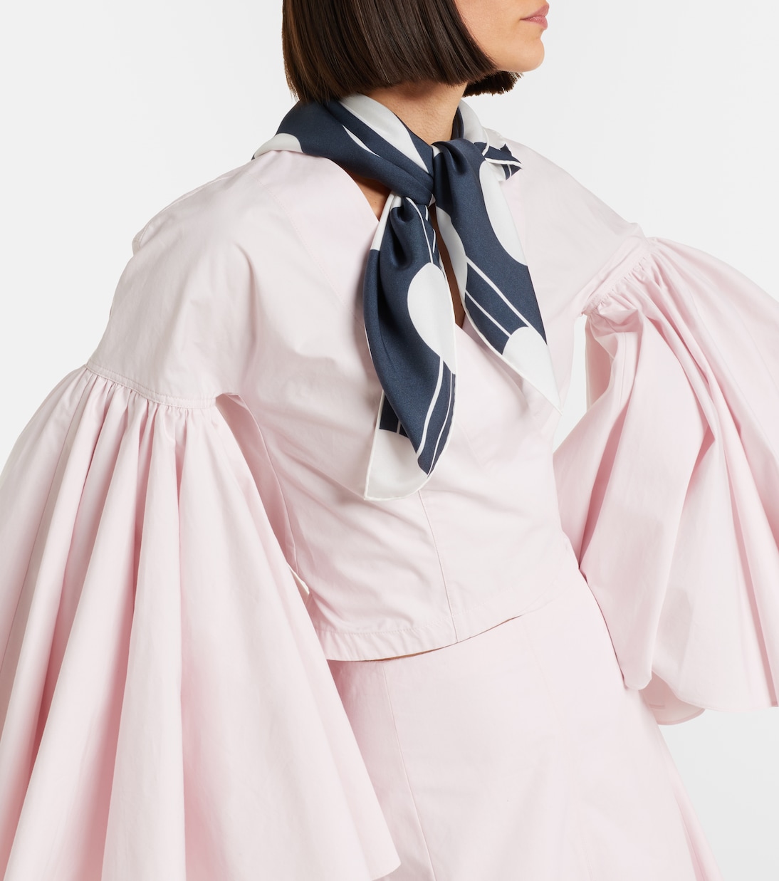 Cœur printed silk scarf | Jacquemus