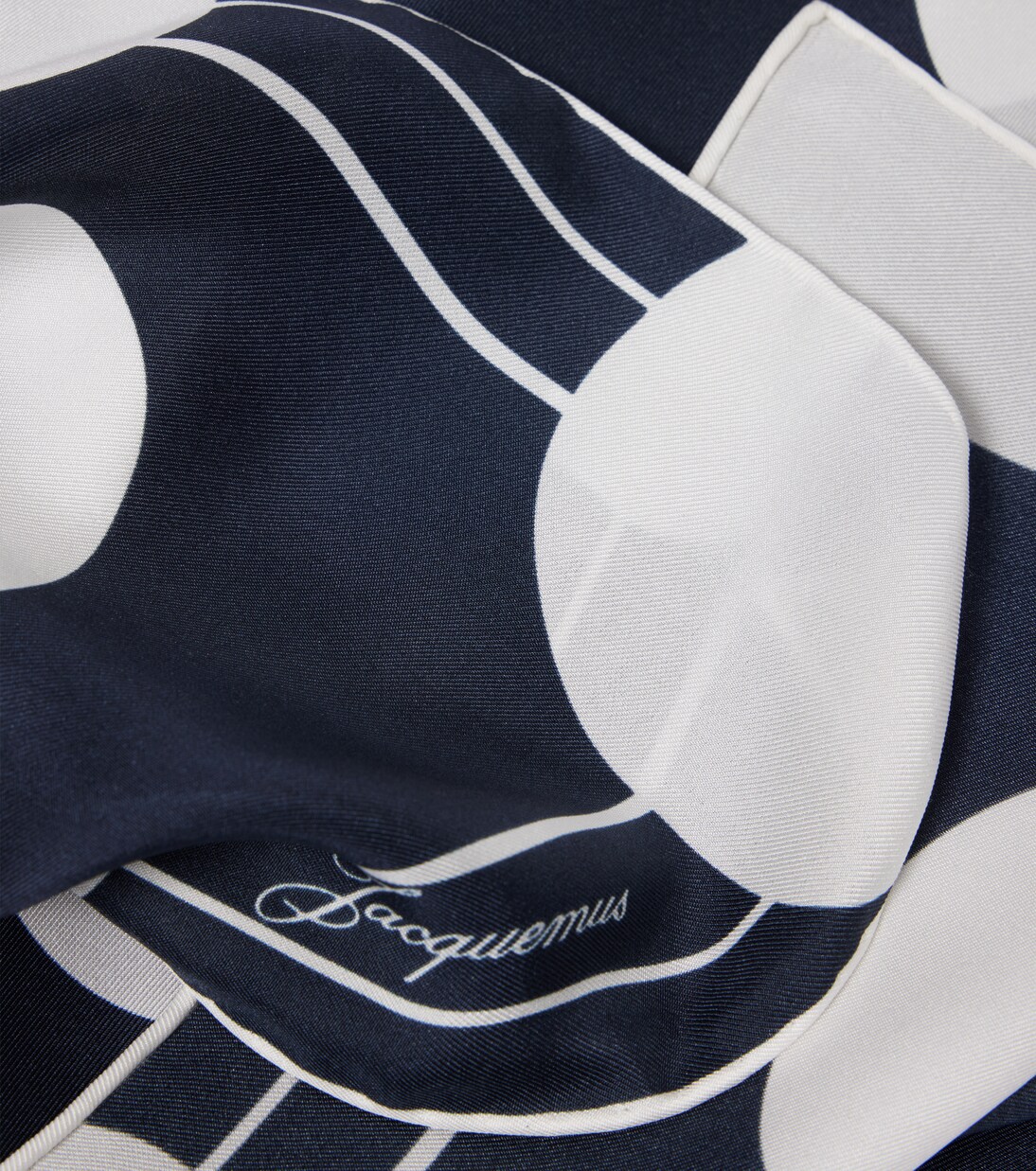 Cœur printed silk scarf | Jacquemus