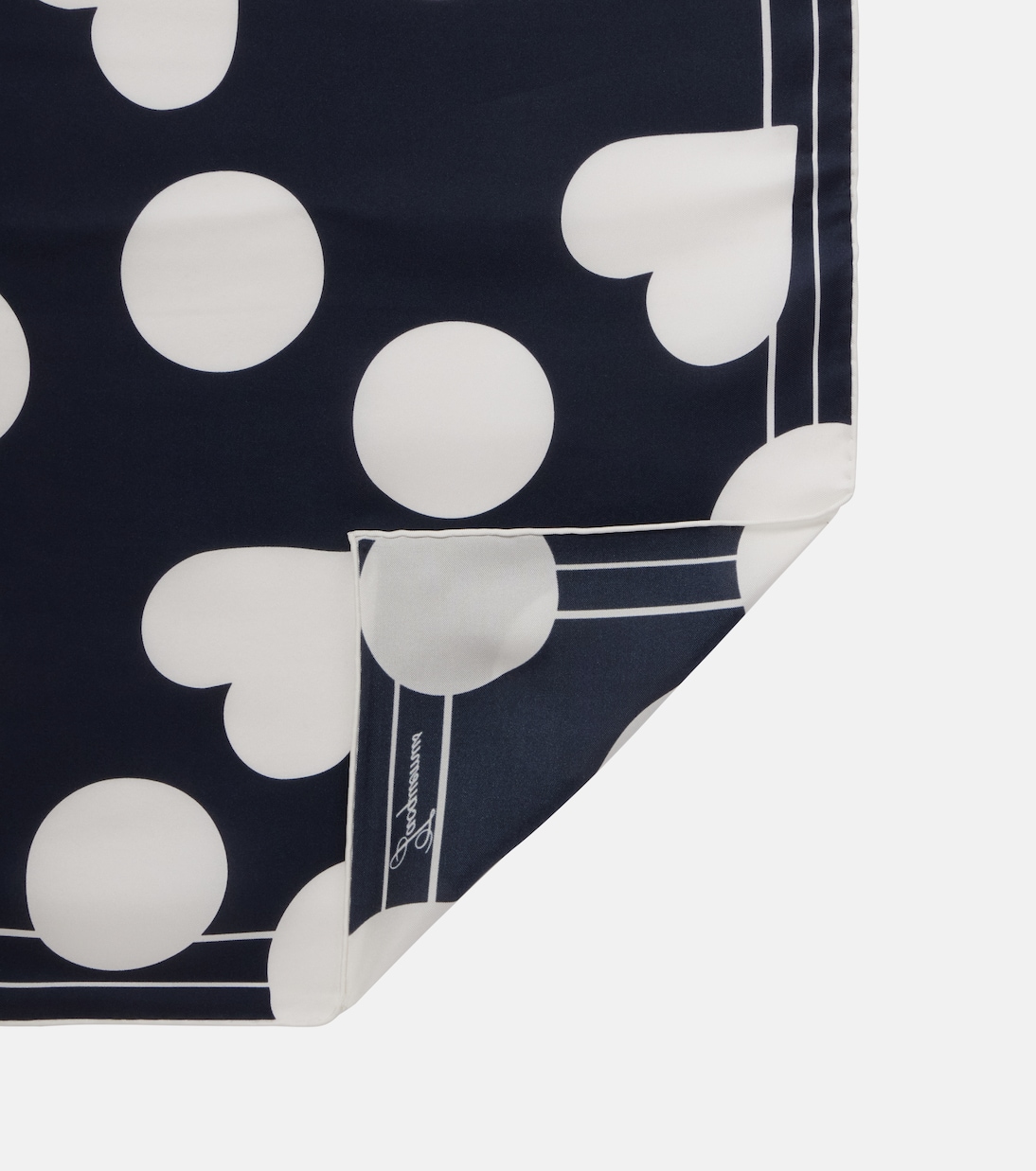 Cœur printed silk scarf | Jacquemus