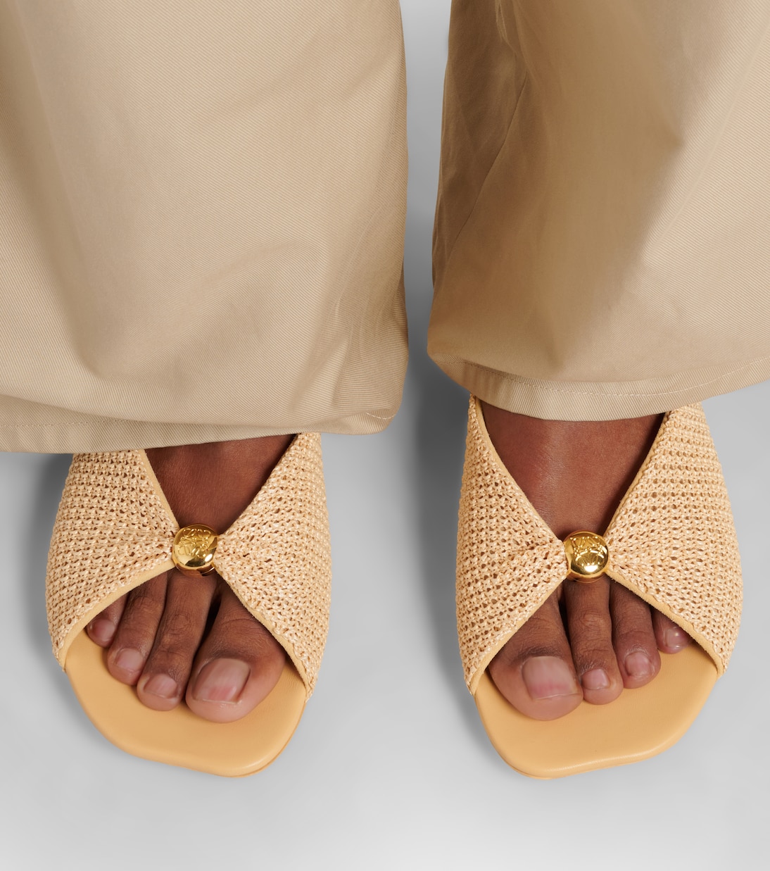 Paula's Ibiza Pebble Soft slides | Loewe