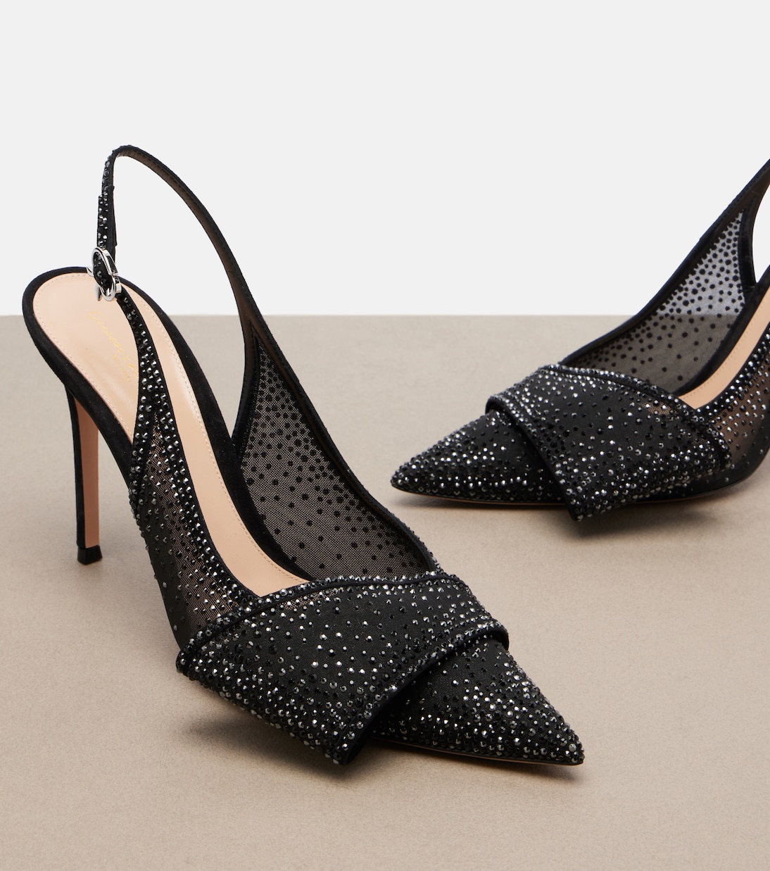 Salones destalonados con cristales | Gianvito Rossi