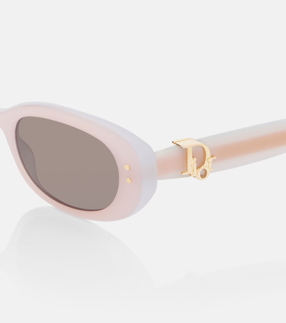 Dior Oblique B1I oval sunglasses | Dior Eyewear