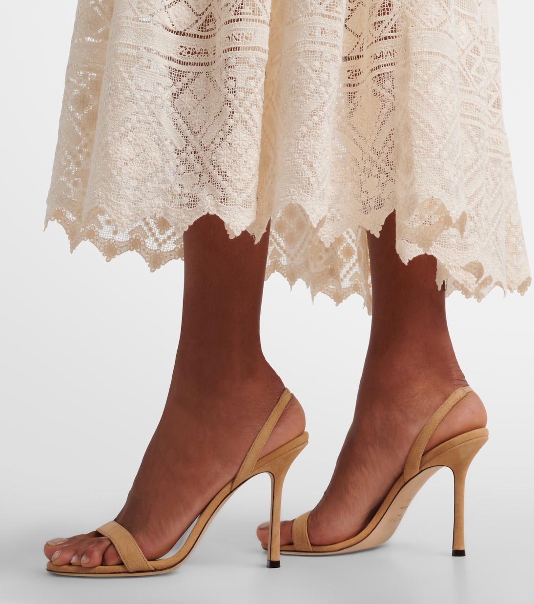 Jenn suede slingback sandals | Jimmy Choo