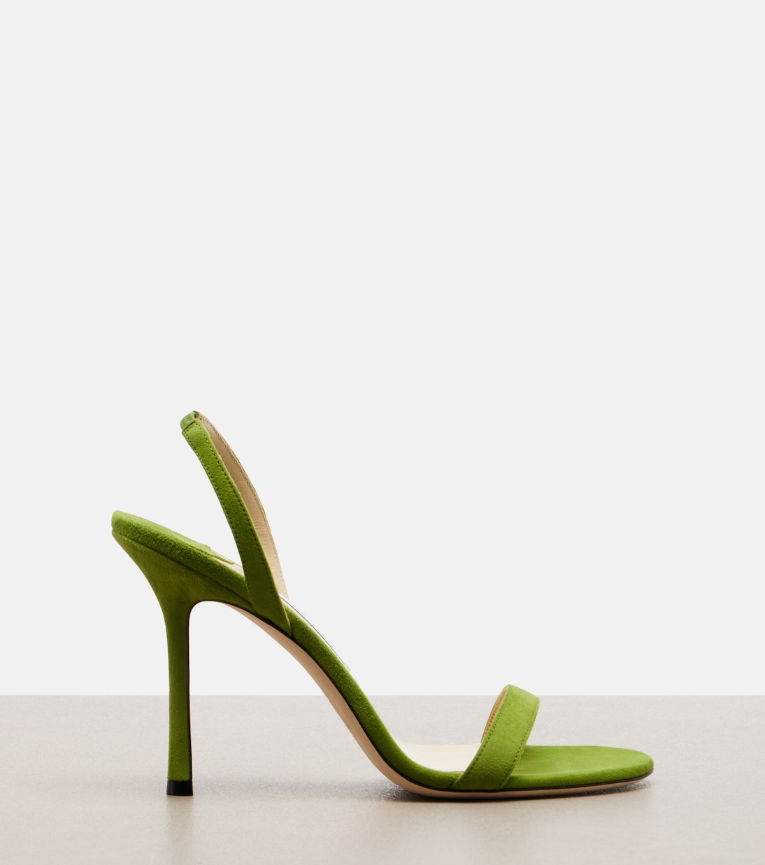 Slingback-Sandalen Jenn aus Veloursleder | Jimmy Choo