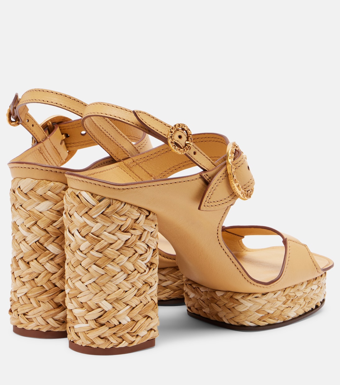 Solena leather platform sandals | Zimmermann
