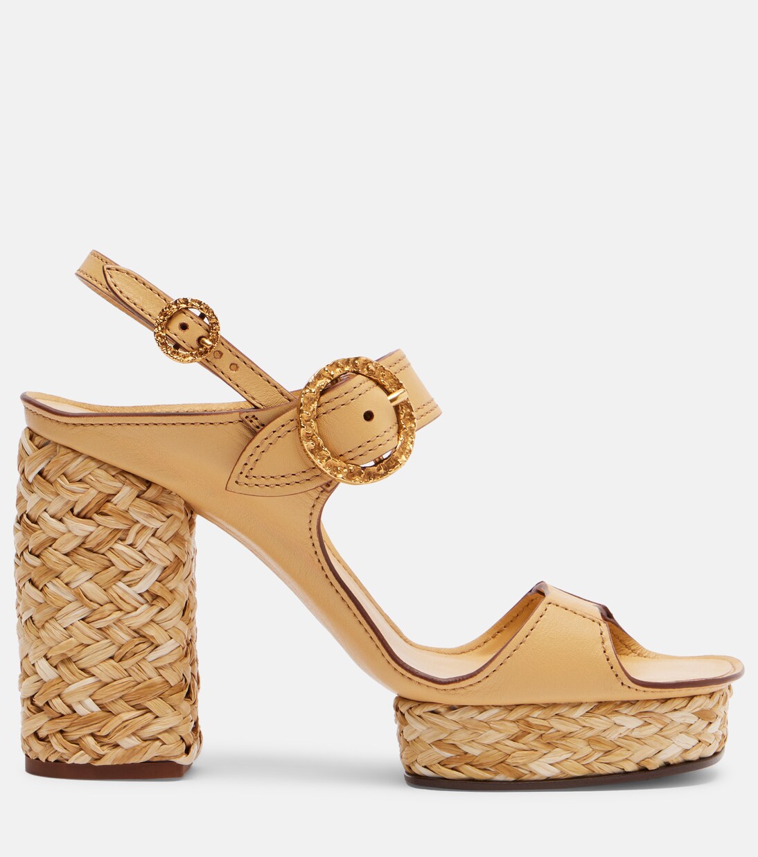 Solena leather platform sandals | Zimmermann