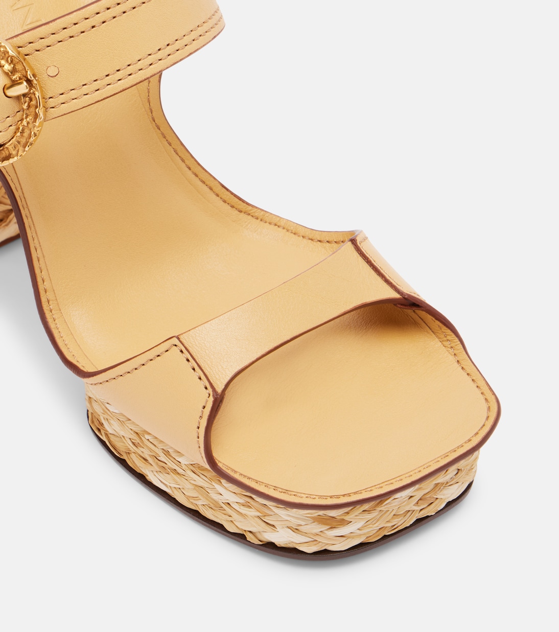 Solena leather platform sandals | Zimmermann