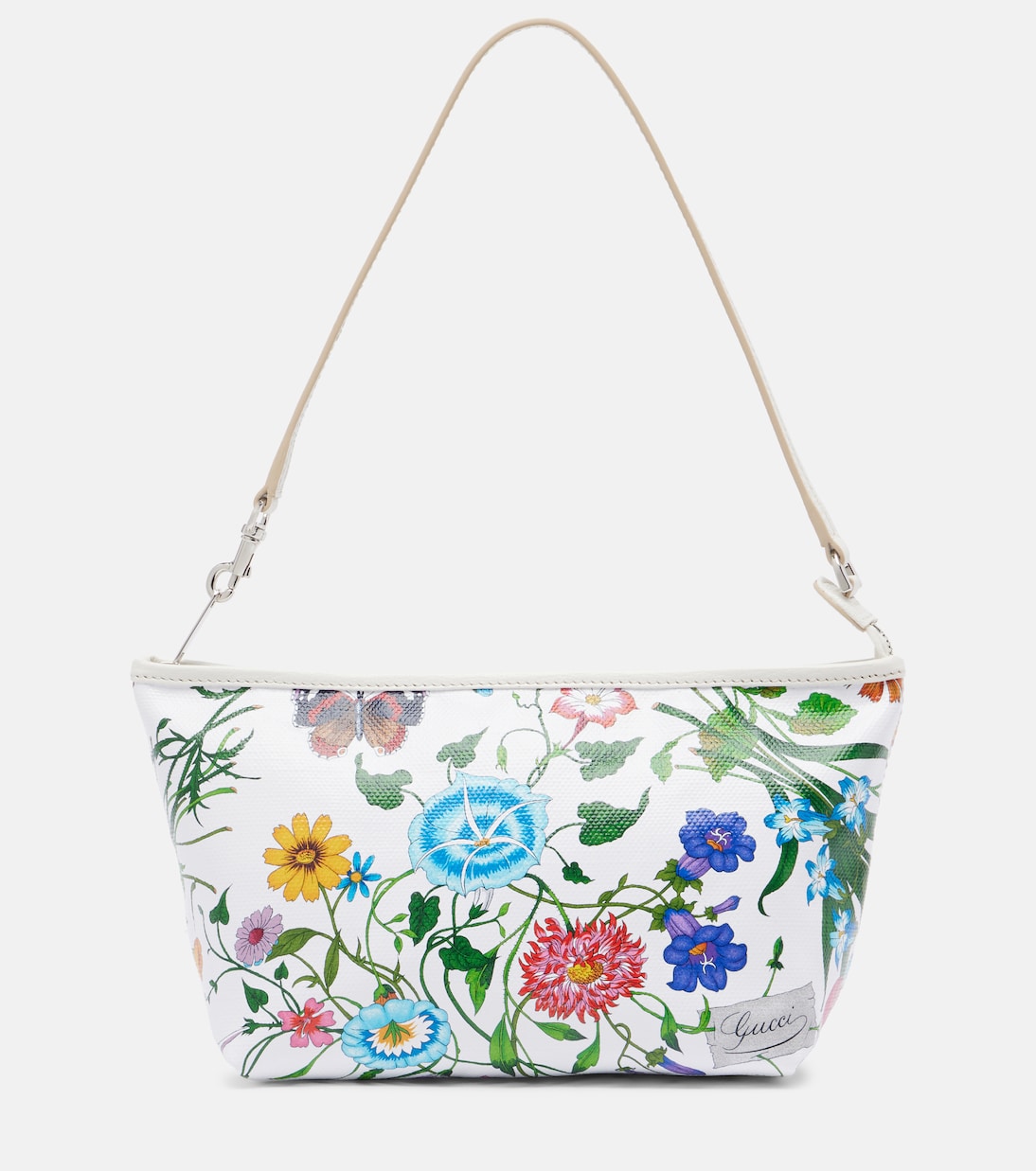 Pochette Gucci Flora Small en toile à fleurs | Gucci