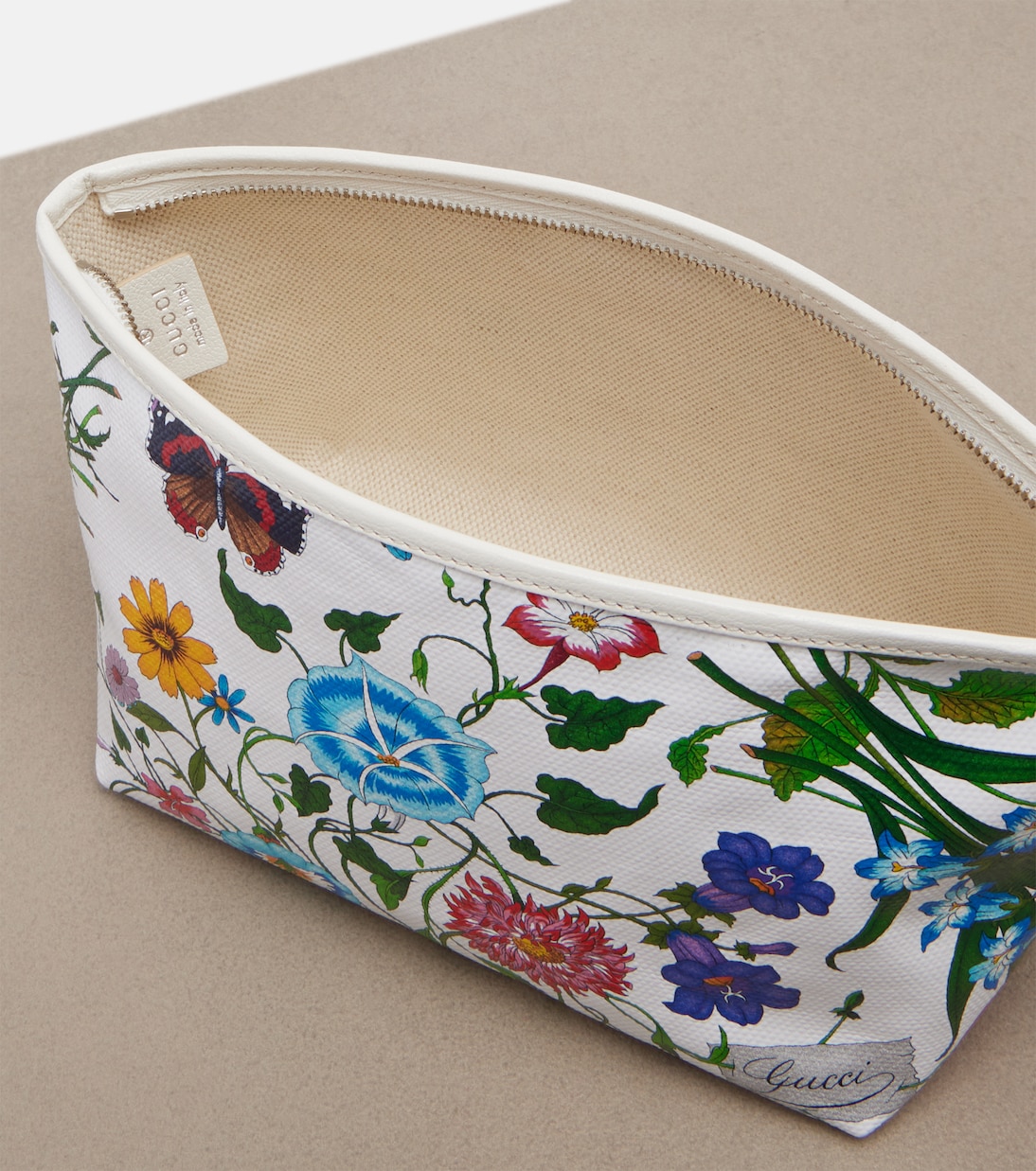 Pochette Gucci Flora Small en toile à fleurs | Gucci