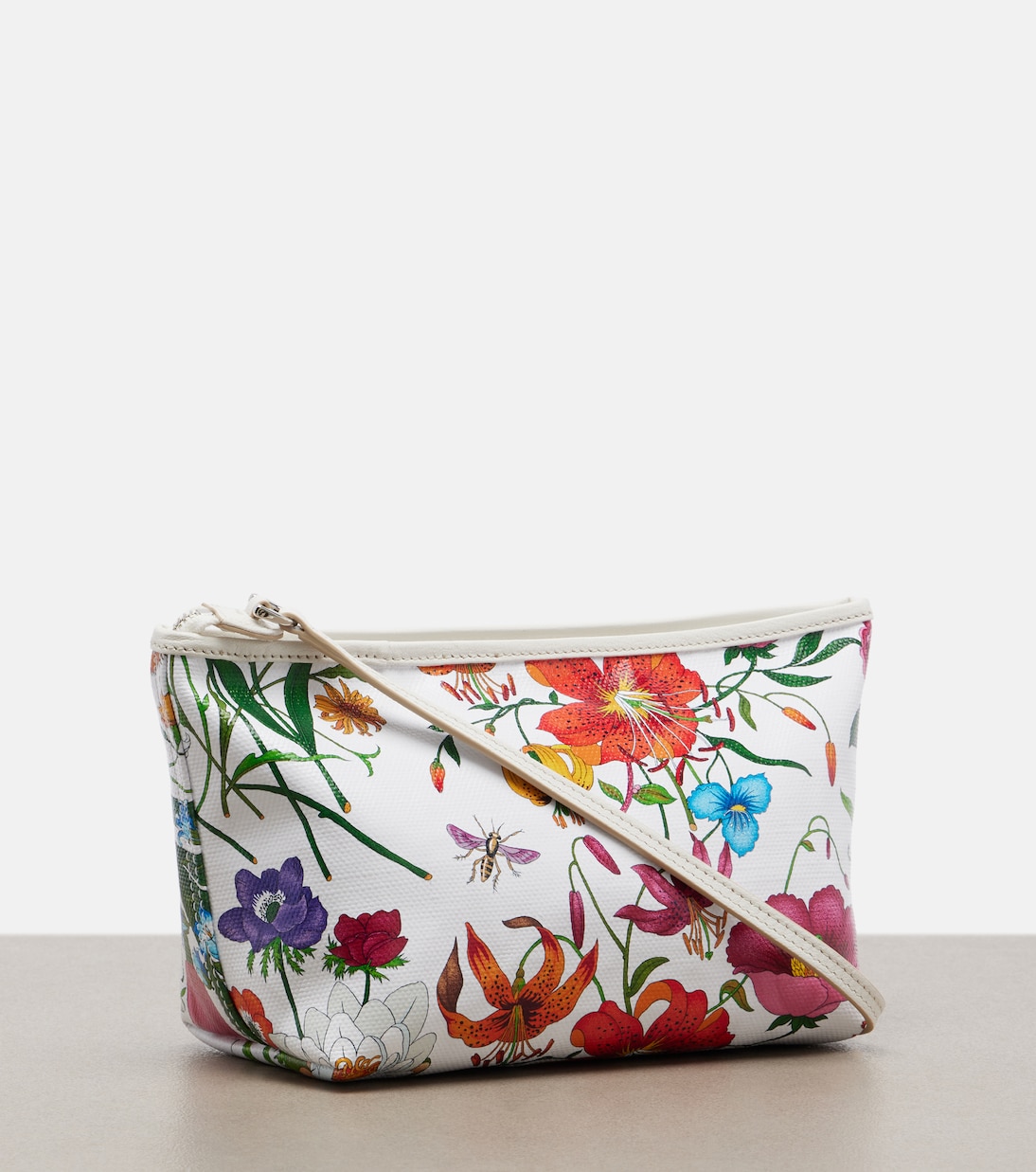 Pochette Gucci Flora Small en toile à fleurs | Gucci