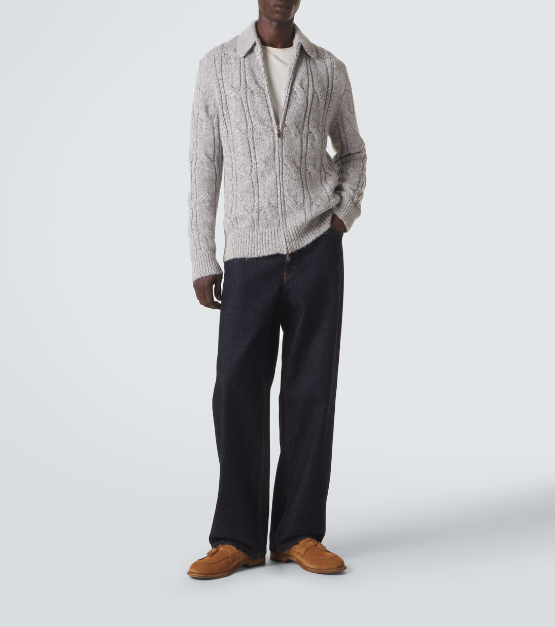 Tasseled suede penny loafers | Eleventy