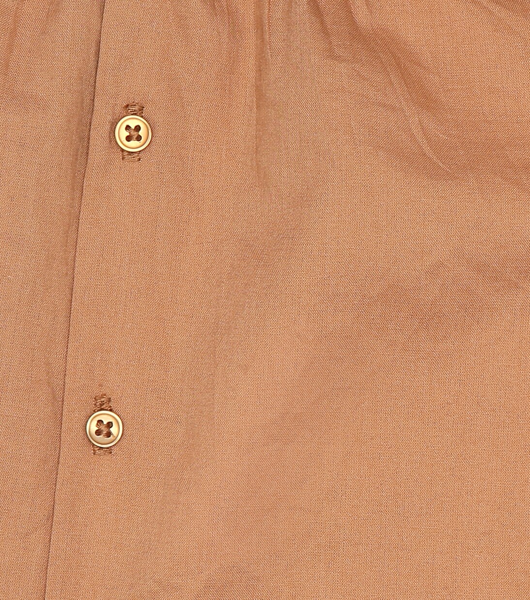 Baby Westminster cotton top | Caramel