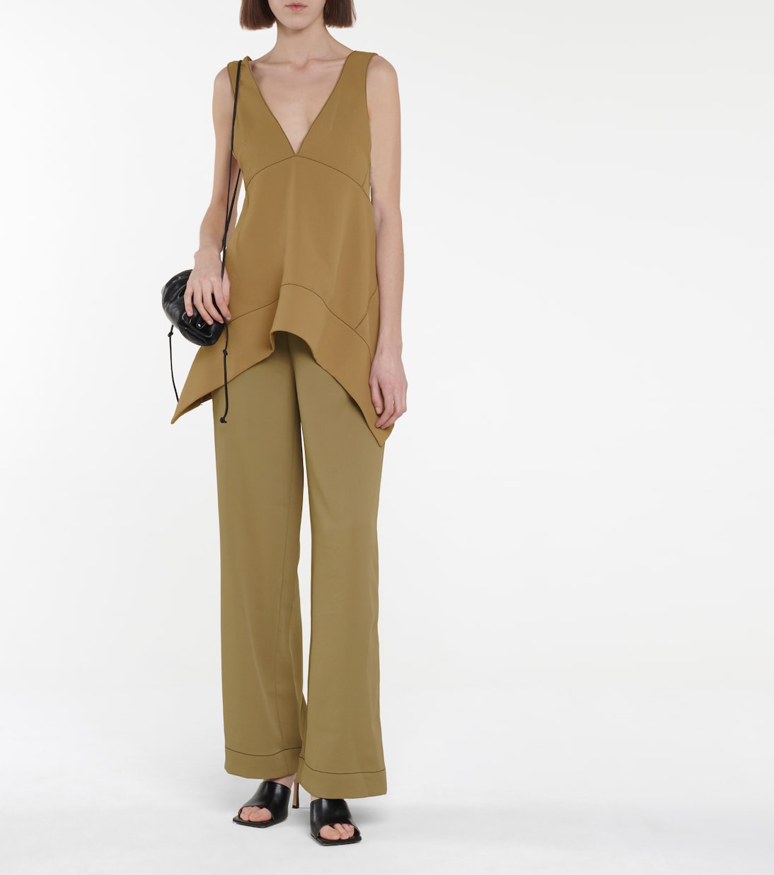 Gerade High-Rise-Hose | Proenza Schouler