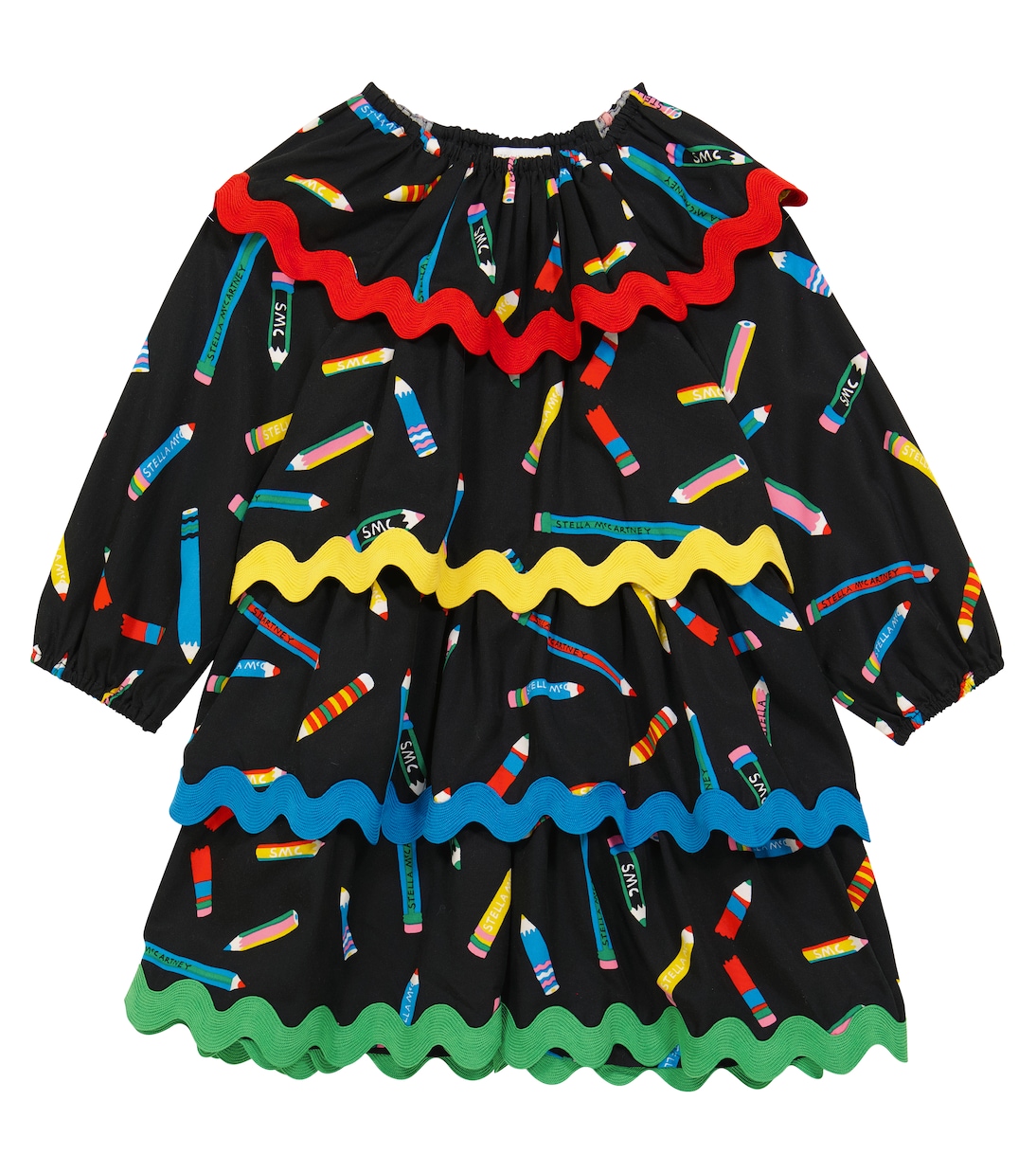 Robe en lyocell imprimé | Stella McCartney Kids