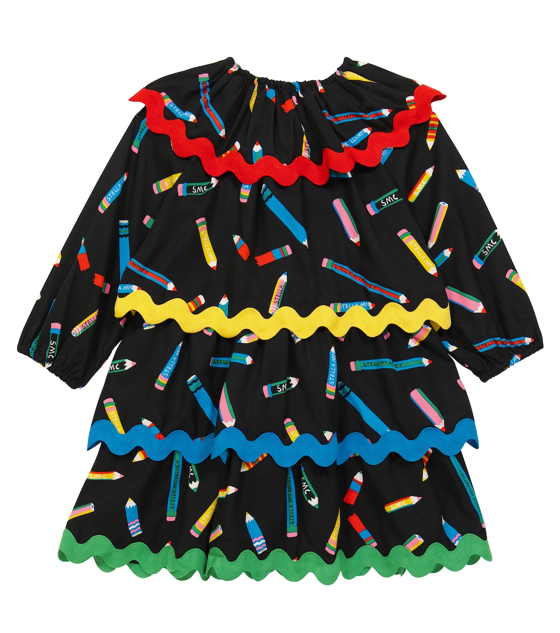Robe en lyocell imprimé | Stella McCartney Kids