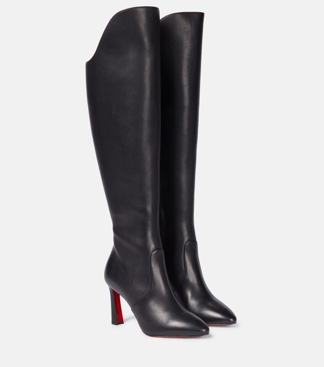 Eleonor Botta 85 leather knee-high boots | Christian Louboutin