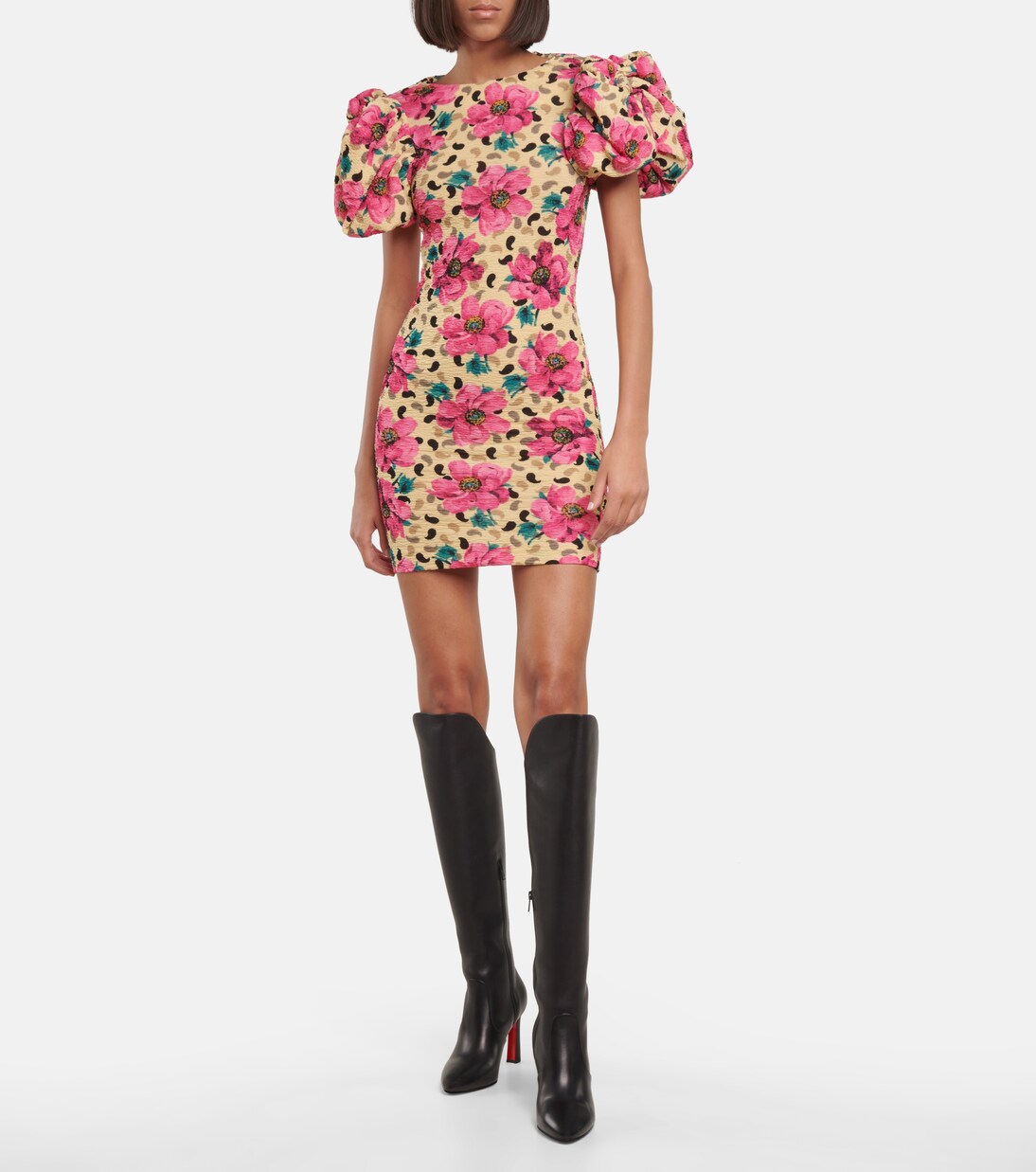 Eleonor Botta 85 leather knee-high boots | Christian Louboutin