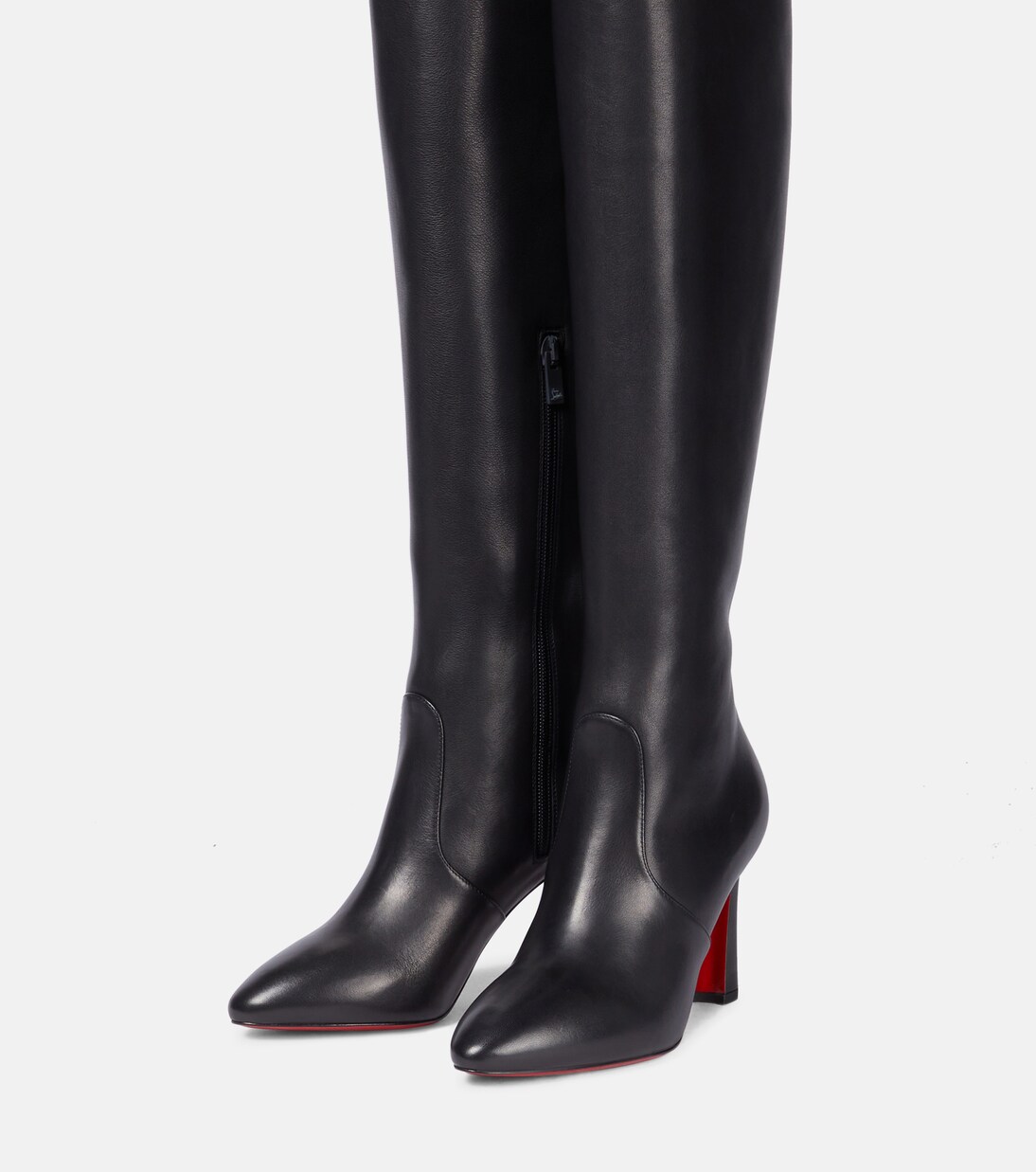 Eleonor Botta 85 leather knee-high boots | Christian Louboutin
