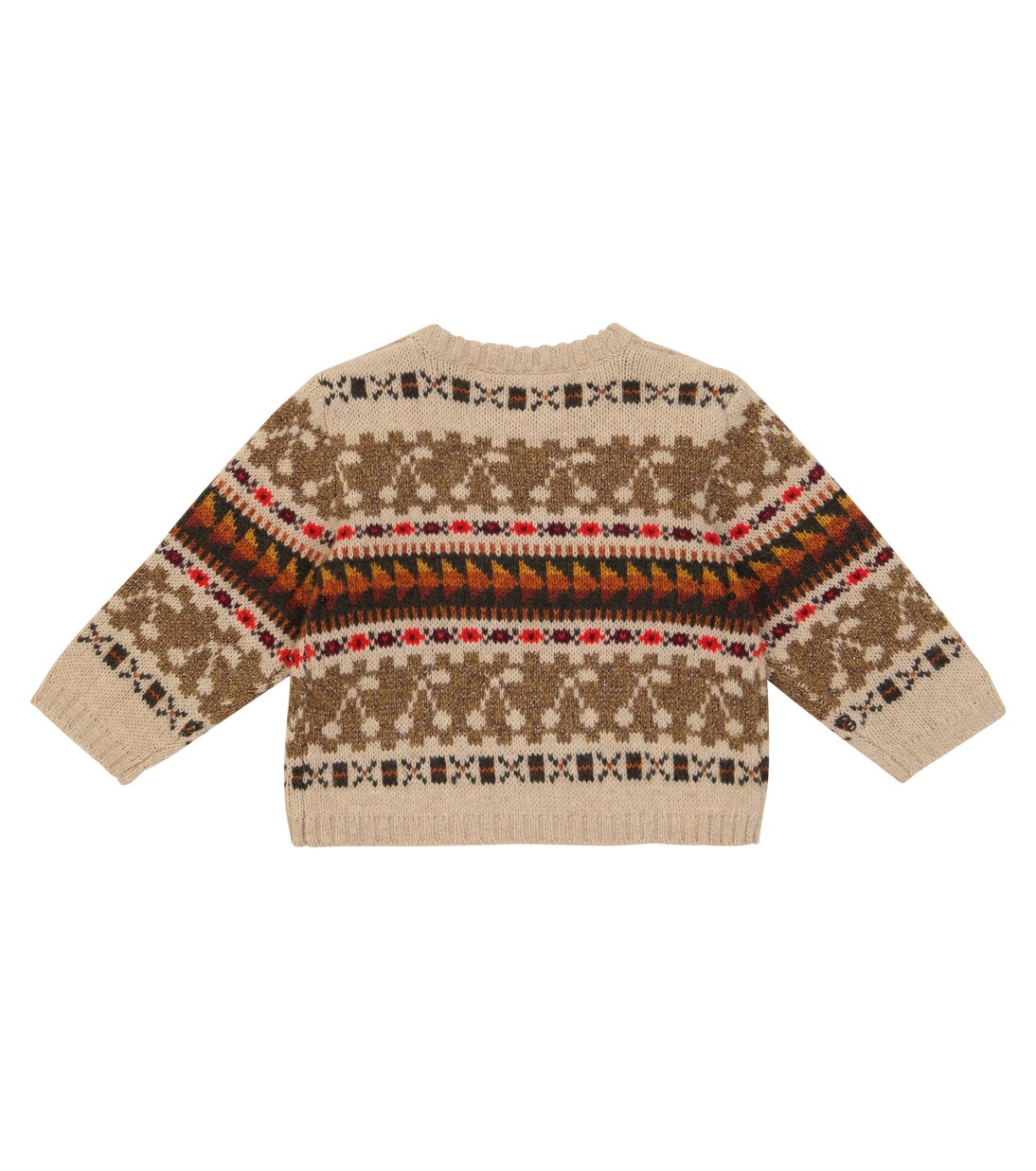 Baby Tahicia wool and cotton-blend sweater | Bonpoint