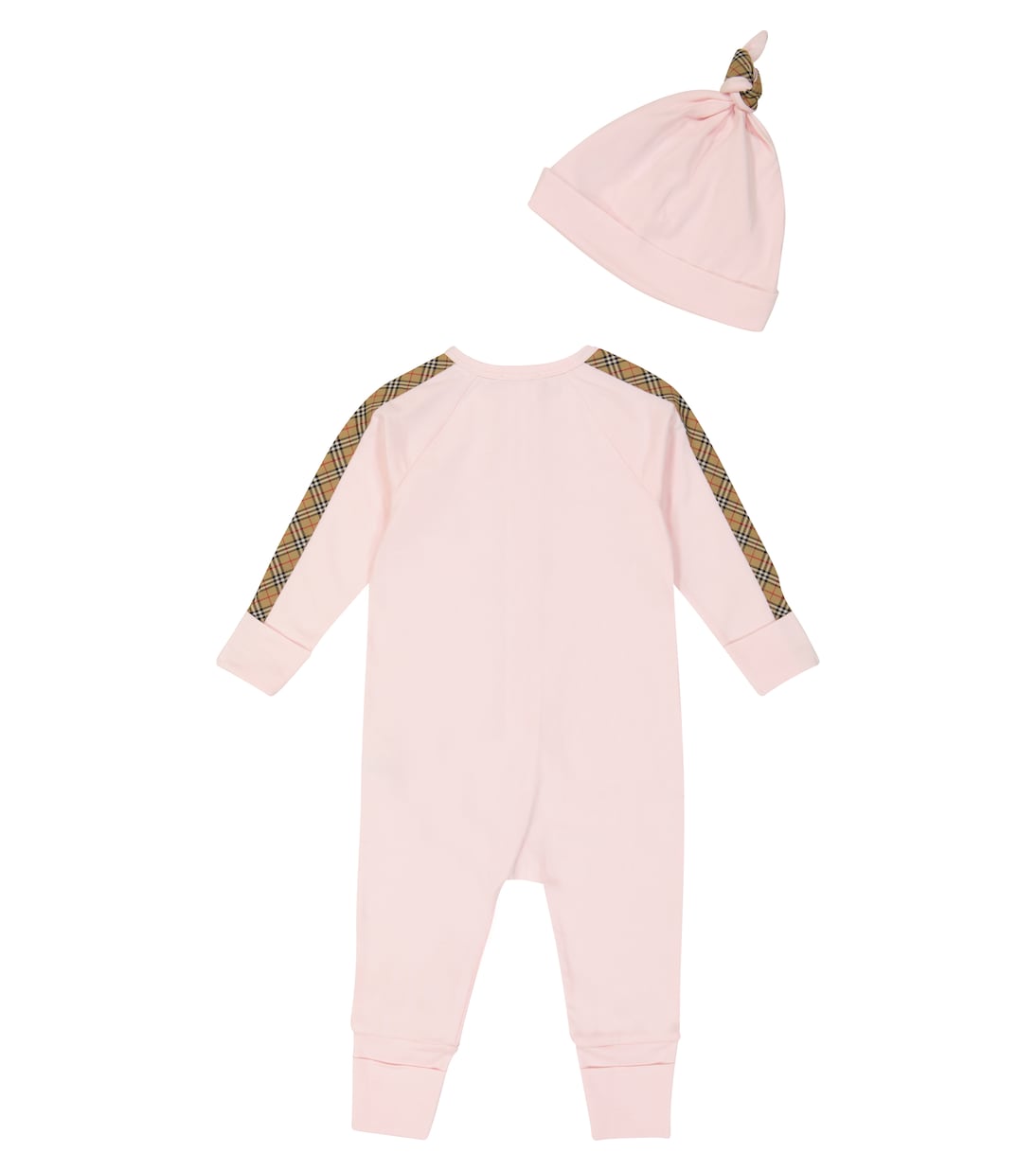 Bebé - set en mezcla de algodón con cuadros | Burberry Kids