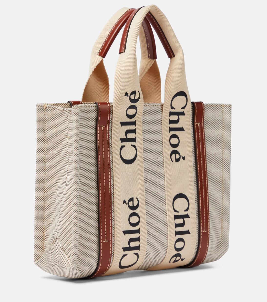 Woody Small canvas tote | Chloé