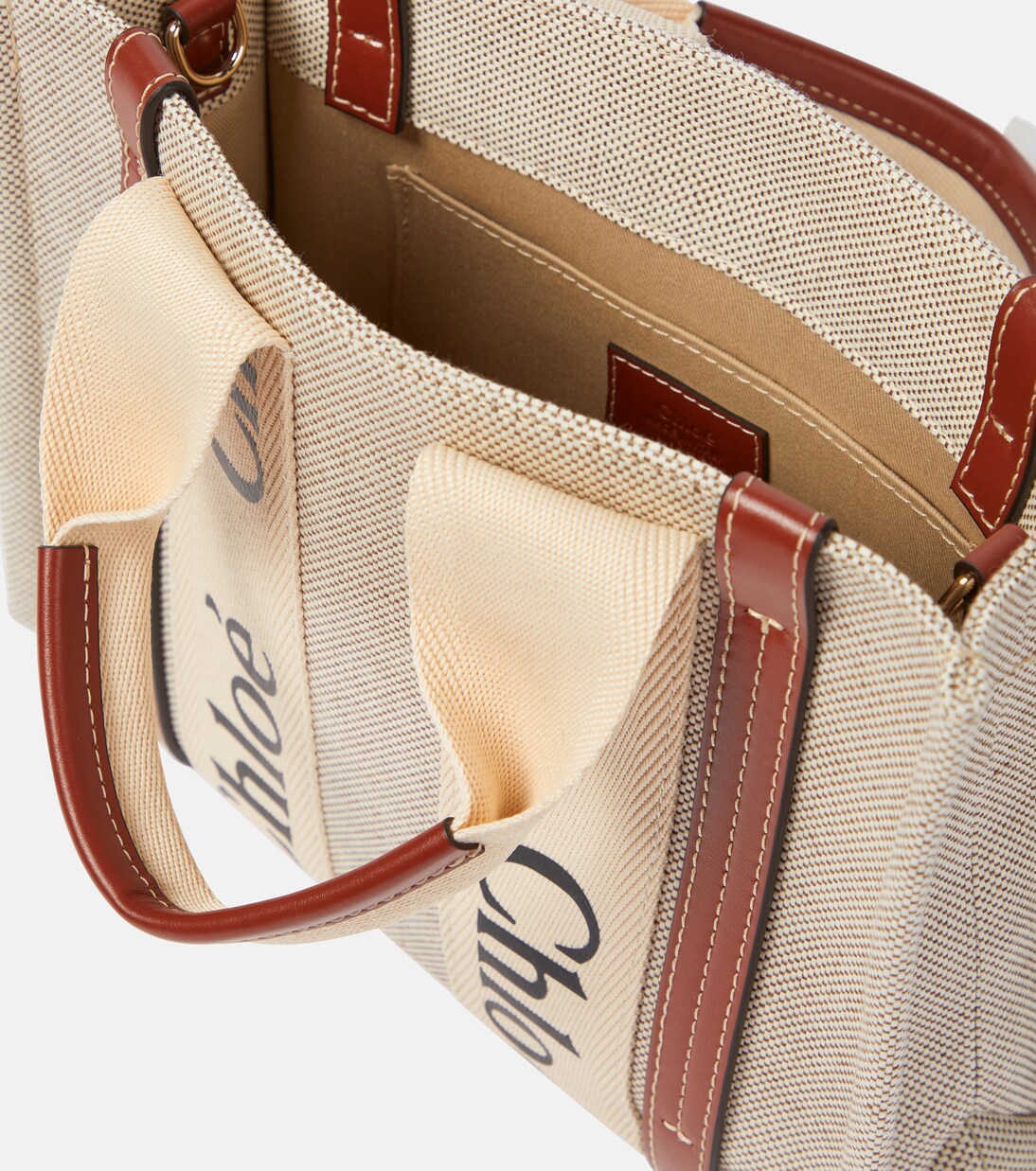 Woody Small canvas tote | Chloé