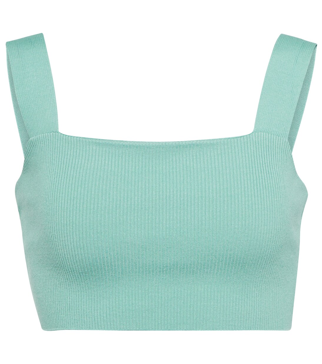 Top raccourci en soie mélangée | Oscar de la Renta