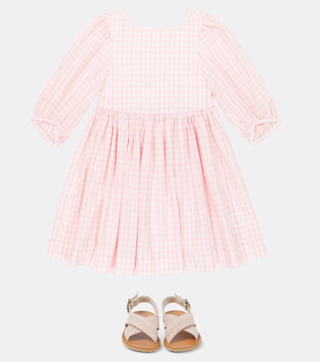 Robe Alypsia en coton et lin | Bonpoint