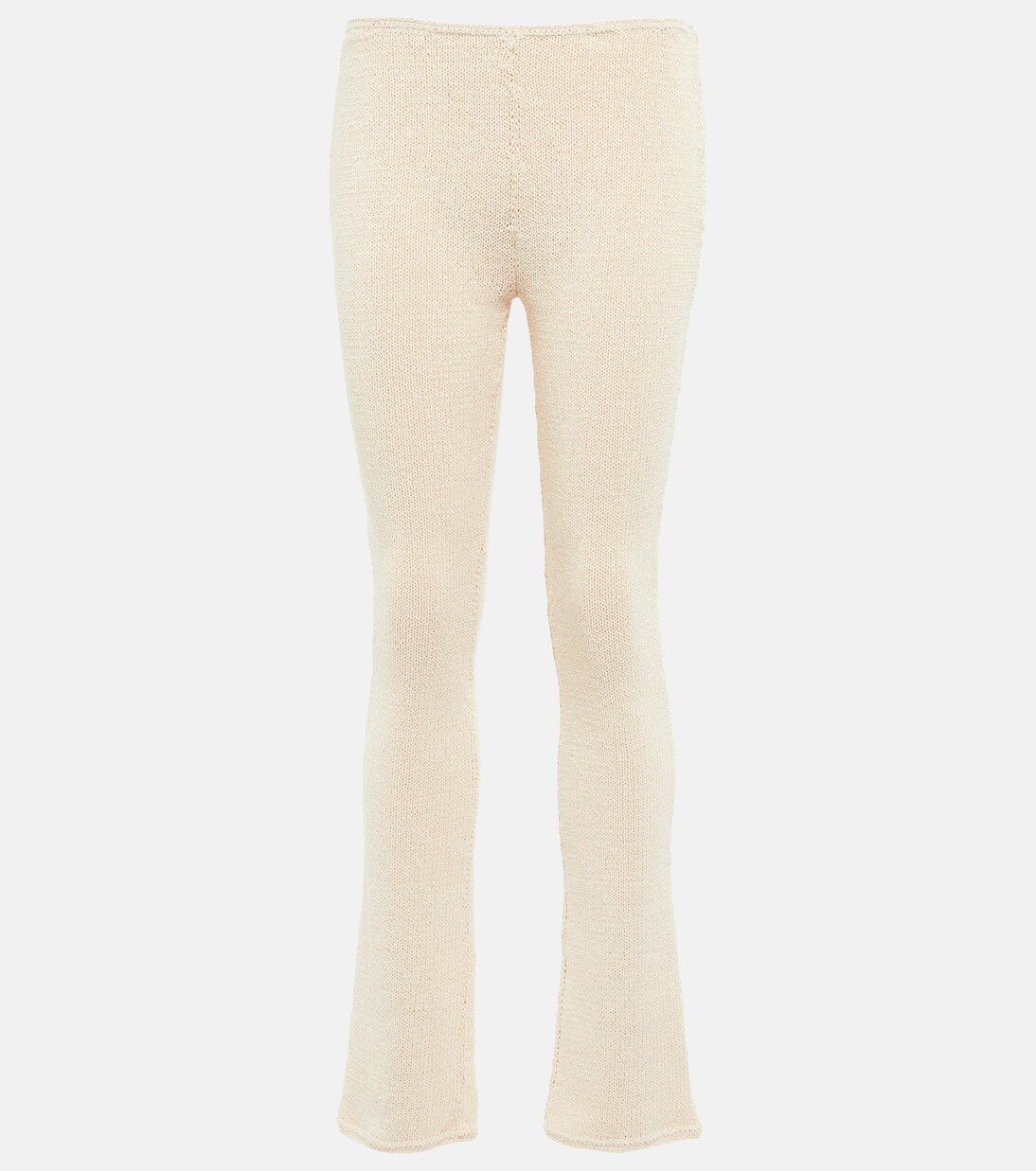 High-Rise Hose aus Häkelstrick | Magda Butrym