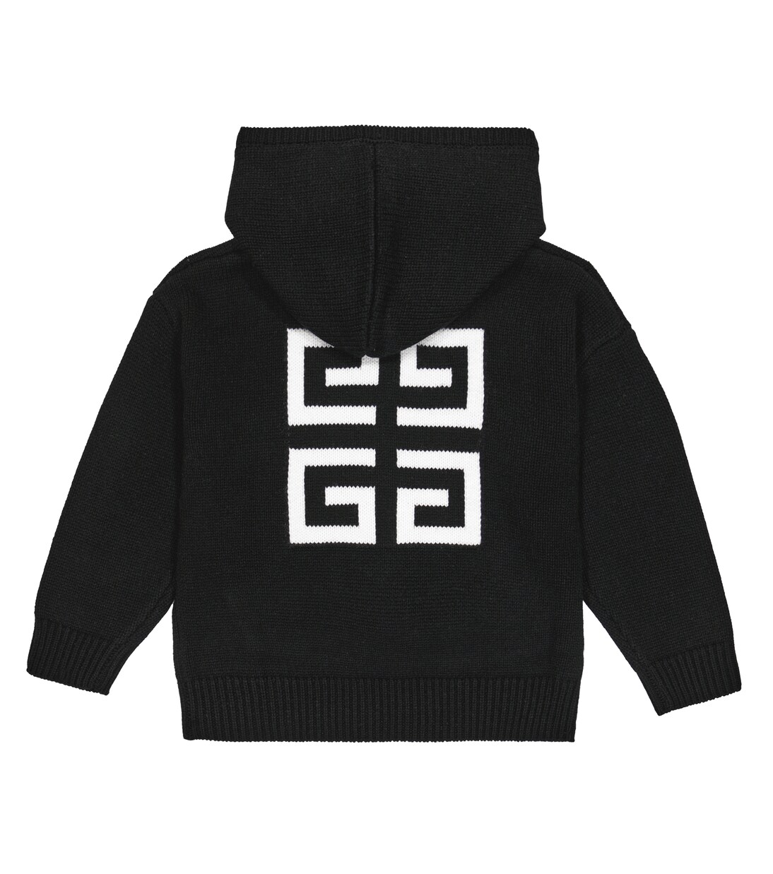 Sweat-shirt à capuche en laine et cachemire | Givenchy Kids