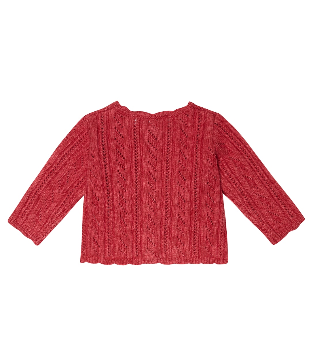 Baby Cardigan aus einem Wollgemisch | Tartine et Chocolat