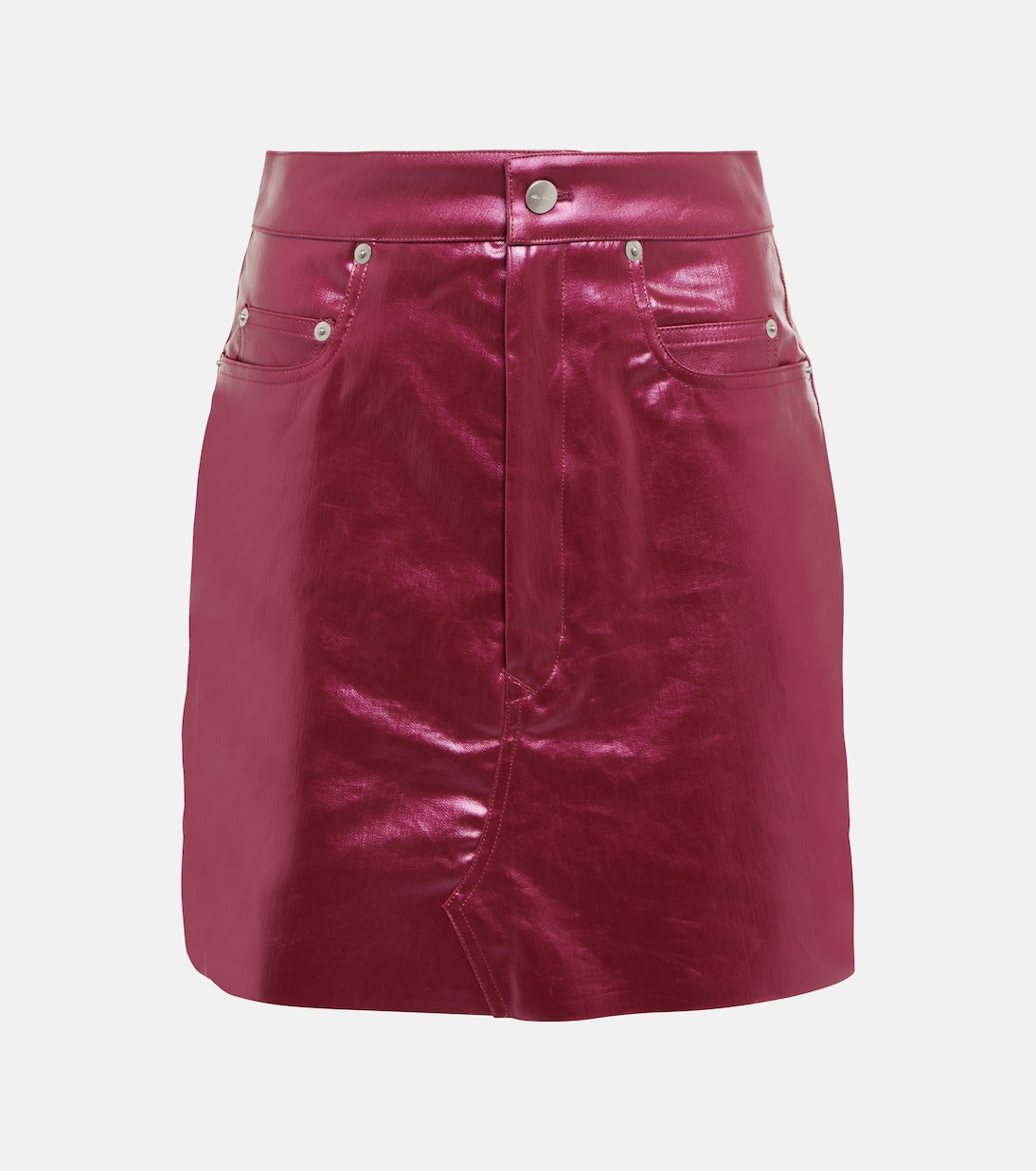 Beschichteter Jeansrock | Rick Owens