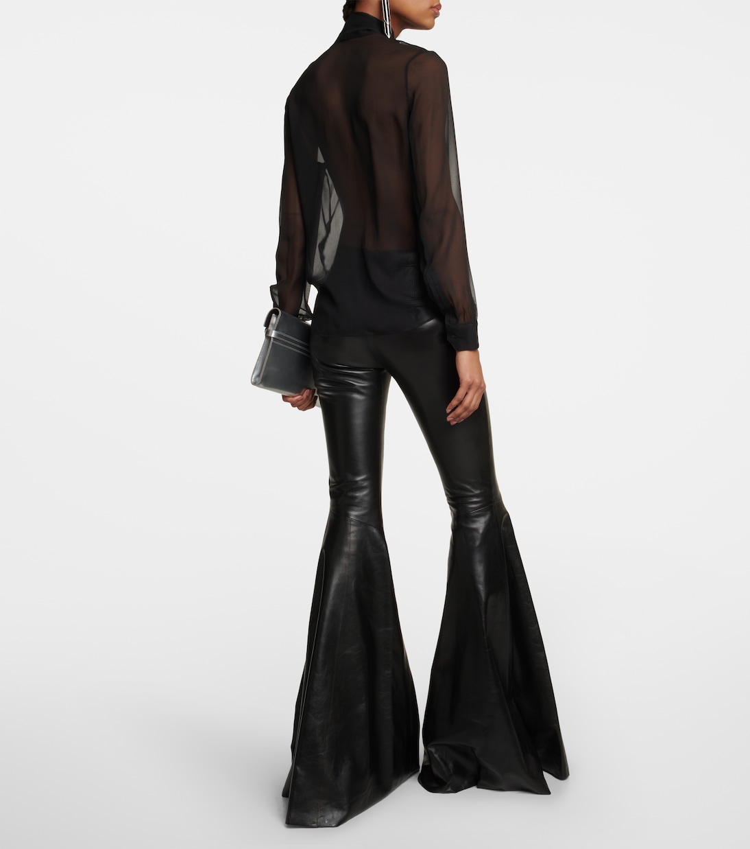 Schluppenbluse aus Seide | Saint Laurent