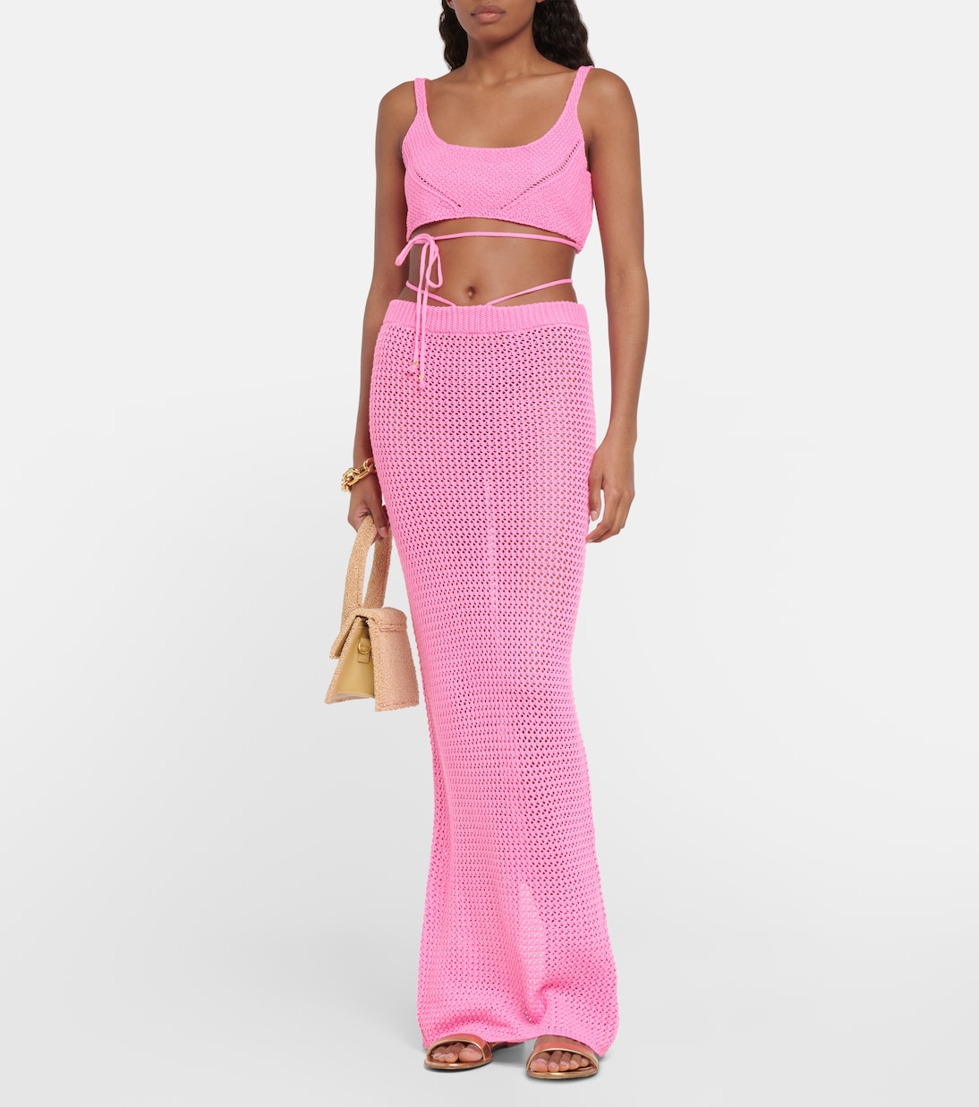 Top Alma aus Häkelstrick | Bananhot