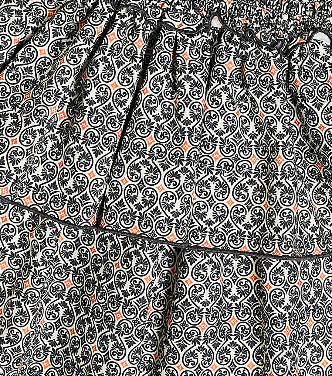 Mallorca printed smocked dress | Suncracy